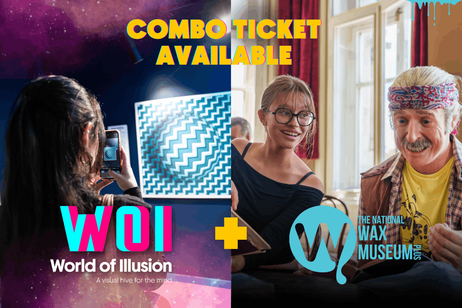 National Wax Museum Plus + World of Illusion at waxmuseumplus.ie